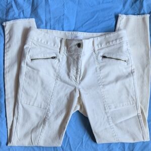 LOFT Off-White Women's Skinny Jeans